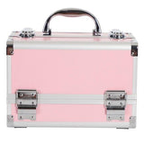 Empty Pink Makeup Case