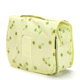 Trousse de toilette femme à suspendre bleu vue de face – Trousse de Toilette pour Femme à Suspendre Travel™ | Sogaïa