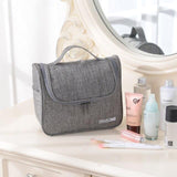 Trousse de toilette femme avec crochet détail fermeture – Trousse de Toilette pour Femme avec Crochet Travel Bag™ | Sogaïa
