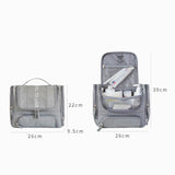 Trousse de toilette de voyage kaki vue de face – Trousse de Toilette de Voyage | Sogaïa