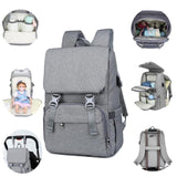 Sac à Langer avec Compartiment Gris
