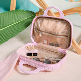 Vanity pour valise rose vue de face – Vanity pour Valise | Sogaïa