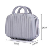 Vanity pour valise violet vue de face – Vanity pour Valise | Sogaïa