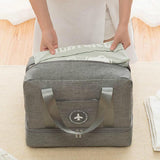 Sac de voyage étanche double compartiment vue de face – Sac de Voyage Etanche Double Compartiment 40x30x20 | Sogaïa