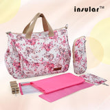 Sac à langer vanity bleu vue de face – Sac à Langer Vanity Insular™ | Sogaïa