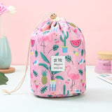 Trousse de toilette ronde lifestyle – Trousse de Toilette Ronde Travel™ | Sogaïa