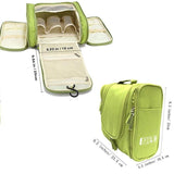 Grande trousse de toilette avec compartiment détail fermeture – Grande Trousse de Toilette avec Compartiment | Sogaïa