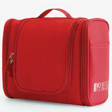 Grande trousse de toilette avec compartiment rose vue de face – Grande Trousse de Toilette avec Compartiment | Sogaïa