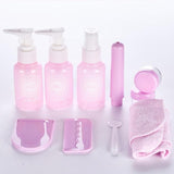 Kit trousse de toilette avion ouverte – Kit Trousse de Toilette Avion | Sogaïa