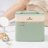 Vanity femme vert pastelle vue de face – Vanity Femme Kreykrey Lanleo™ | Sogaïa