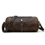 Trousse de toilette maroquinerie vue de profil – Trousse de Toilette Maroquinerie Gatwich™ | Sogaïa