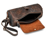 Trousse de toilette maroquinerie ouverte – Trousse de Toilette Maroquinerie Gatwich™ | Sogaïa