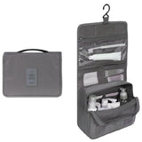 Trousse de Toilette Homme avec Crochet Gris