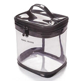 Trousse de toilette transparente avion détail fermeture – Trousse de Toilette Transparente Avion | Sogaïa