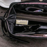 Trousse de toilette originale pour homme ouverte – Trousse de Toilette Originale pour Homme Grande Ouverture WM Nuo™ | Sogaïa