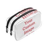 Trousse personnalisée avec photo bordeaux vue de face – Trousse Personnalisée avec Photo Sogaïa™ | Sogaïa