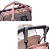 Sac à dos à langer lit vue de profil – Sac à Dos à Langer Lit Lequeen™ | Sogaïa