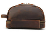 Trousse de toilette cuir homme ouverte – Trousse de Toilette Cuir Homme Sogaïa™ | Sogaïa