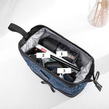 Original gray men's toiletry bag, front view – Original Men's Toiletry Bag | Sogaïa