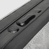 Original red men's toiletry bag, front view – Original Men's Toiletry Bag | Sogaïa