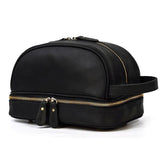Trousse de toilette cuir homme lifestyle – Trousse de Toilette Cuir Homme Sogaïa™ | Sogaïa