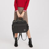 Sac à langer lit intégré rose vue de face – Sac à Langer Lit Intégré Lequeen™ | Sogaïa