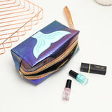 Trousse de maquillage sirène vue de profil – Trousse de Maquillage Sirène | Sogaïa