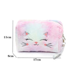 Trousse de toilette petite fille violet vue de face – Trousse de Toilette pour Petite Fille | Sogaïa