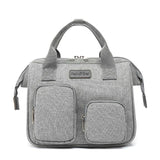 Petit sac à langer violet vue de face – Petit Sac à Langer Naibei™ | Sogaïa
