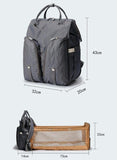 Sac à dos à langer isotherme beige vue de face – Sac à Dos à Langer Isotherme Sogaïa™ | Sogaïa