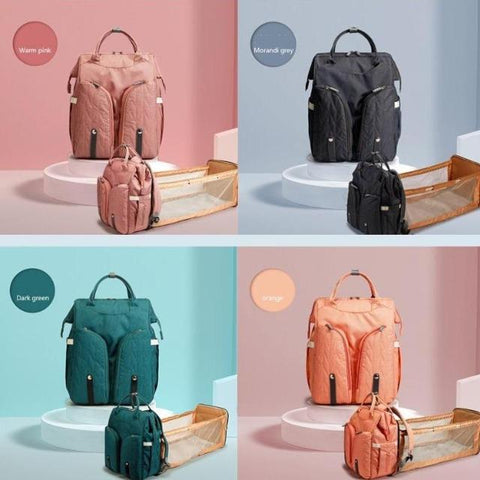 Sac à dos à langer isotherme vue de face – Sac à Dos à Langer Isotherme Sogaïa™ | Sogaïa