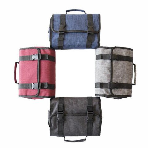 Trousse de toilette à suspendre pour homme vue de face – Trousse de Toilette à Suspendre pour Homme | Sogaïa