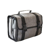 Trousse de toilette à suspendre pour homme noir vue de face – Trousse de Toilette à Suspendre pour Homme | Sogaïa