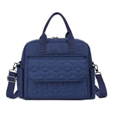 Sac à langer grande capacité violet vue de face – Sac à Langer Grande Capacité Insular™ | Sogaïa