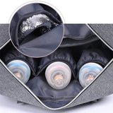Sac à langer grande capacité gris vue de face – Sac à Langer Grande Capacité Insular™ | Sogaïa