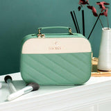 Vanity valise orange vue de face – Vanity Valise KreyKrey™ | Sogaïa