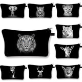 Pochette Maquillage Noir Sauvage
