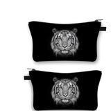 Pochette Maquillage Noir Sauvage