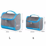 Trousse de toilette grande ouverture avec crochet ouverte – Trousse de Toilette Grande Ouverture avec Crochet | Sogaïa