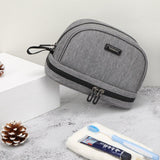 2 compartment toiletry bag front view – Tuowang™ 2 Compartment Toiletry Bag | Sogaïa