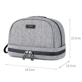 2 open compartment toiletry bag – Tuowang™ 2 Compartment Toiletry Bag | Sogaïa