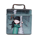 Vanity rigide pour fille détail intérieur – Vanity Rigide pour Fille | Sogaïa