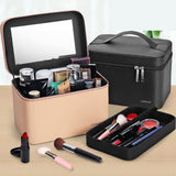 Vanity maquillage rigide grand miroir vue de face – Vanity Maquillage Rigide Grand Miroir Caseley™ | Sogaïa