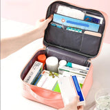 Trousse de secours vide bleu vue de face – Trousse de Secours Vide | Sogaïa