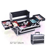 Beiges Make-up-Etui, Vorderansicht – Make-up-Etui | Sogaïa
