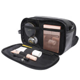 Trousse de toilette complète pour homme noir vue de face – Trousse de Toilette Complète pour Homme | Sogaïa