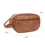 Trousse de toilette complète pour homme détail fermeture – Trousse de Toilette Complète pour Homme | Sogaïa