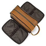 Neceser Sogaïa™ de piel con doble compartimento