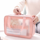 Trousse de toilette plastique gris vue de face – Trousse de Toilette Plastique | Sogaïa