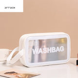 Trousse de toilette plastique rose vue de face – Trousse de Toilette Plastique | Sogaïa